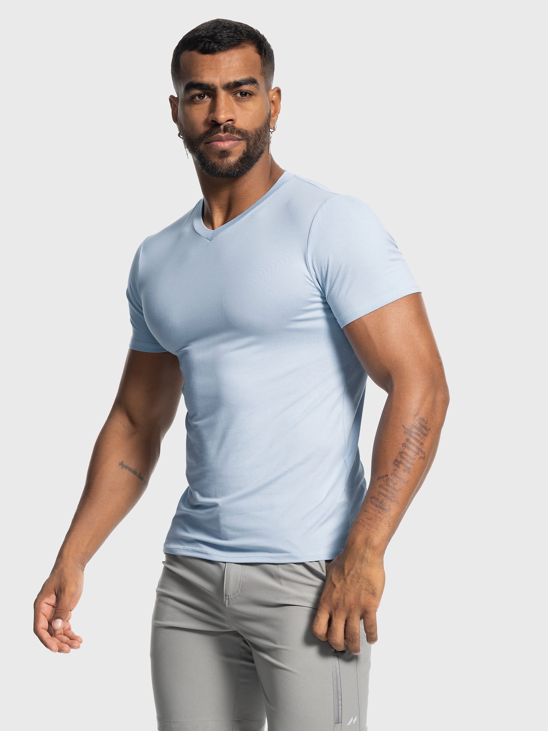Clark Stretch V-neck t-shirt