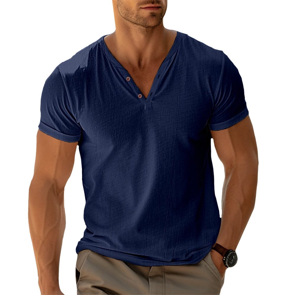 Ashton Henley Tee | Luvince