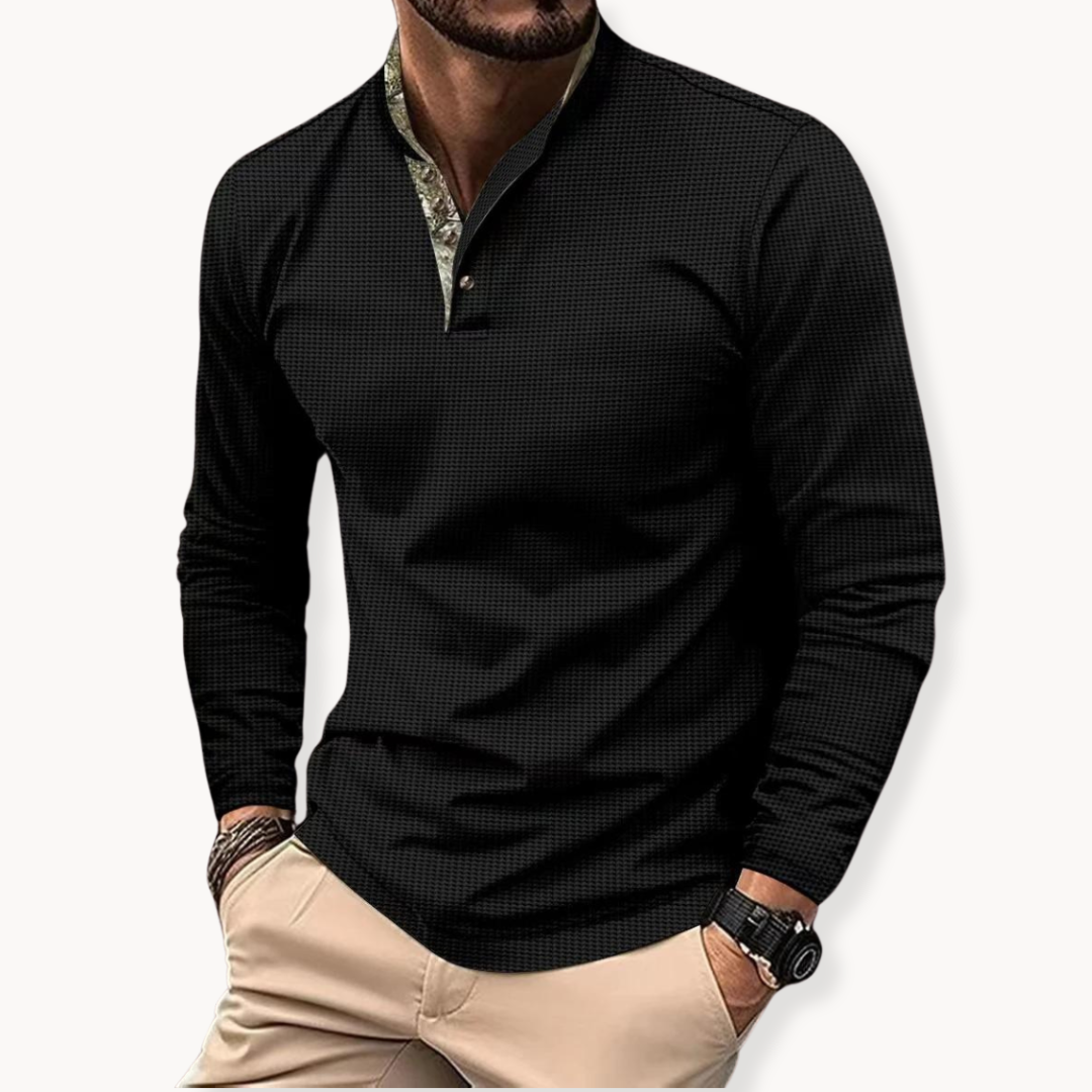 Vale | Long Sleeve Polo
