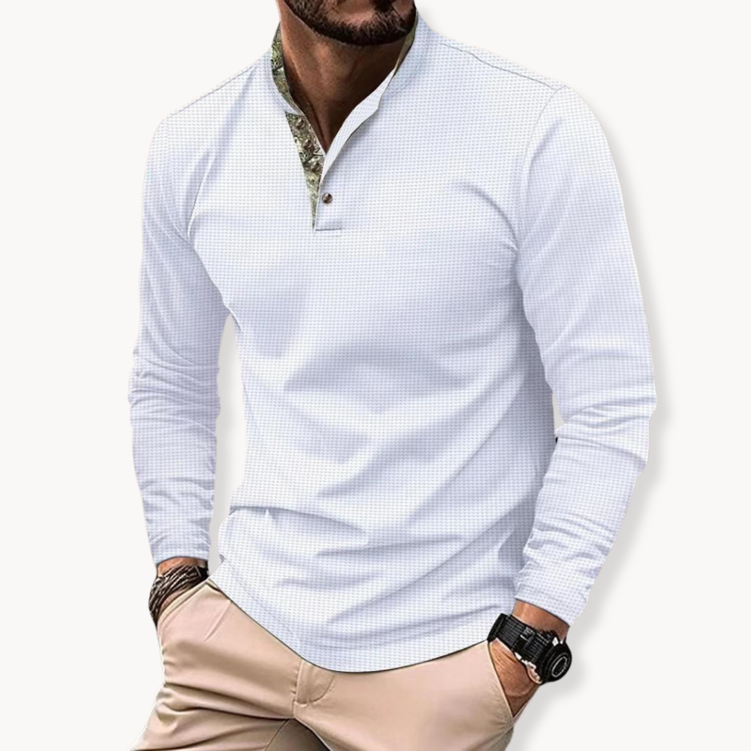 Vale | Long Sleeve Polo