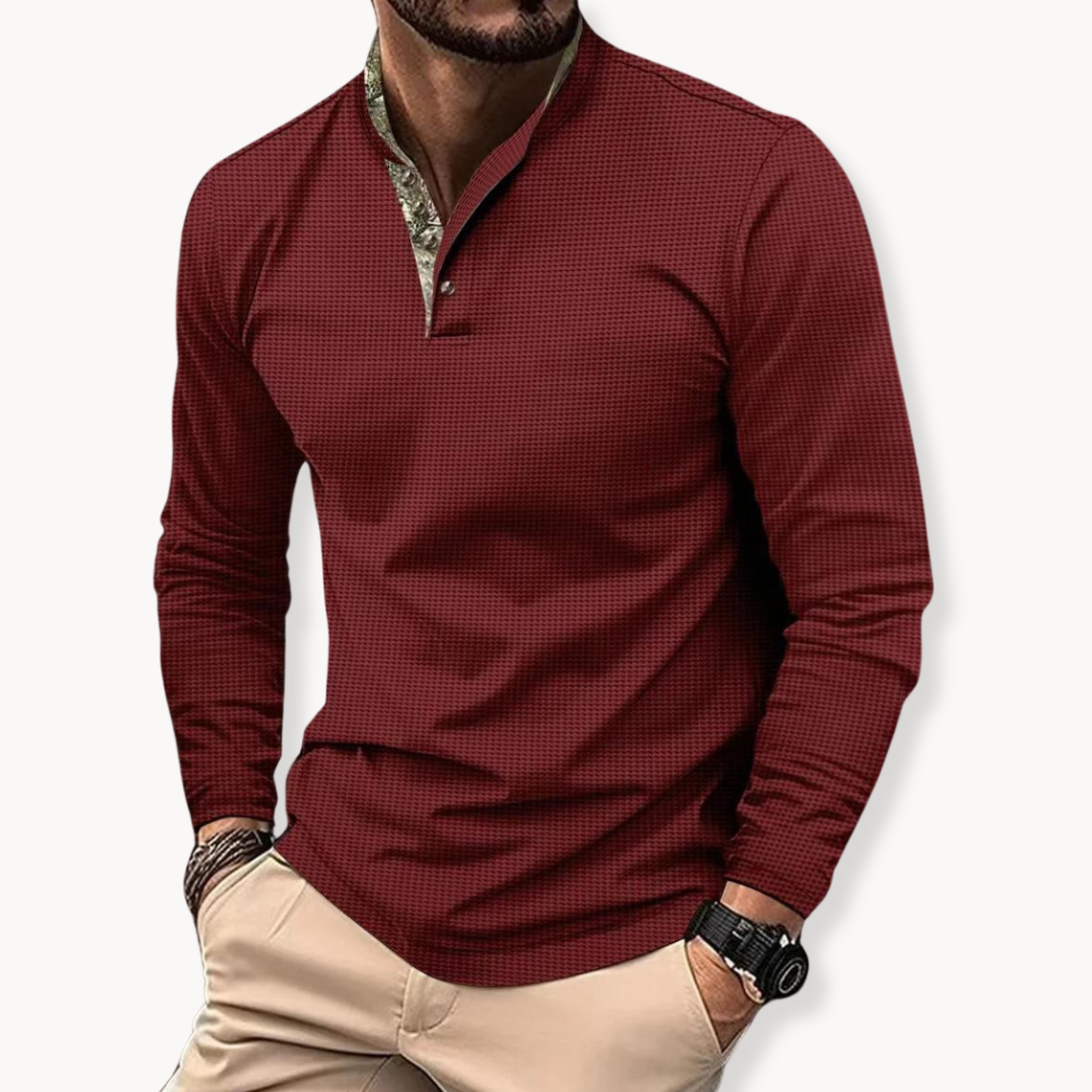 Vale | Long Sleeve Polo