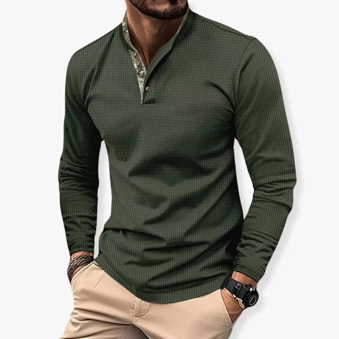 Vale | Long Sleeve Polo