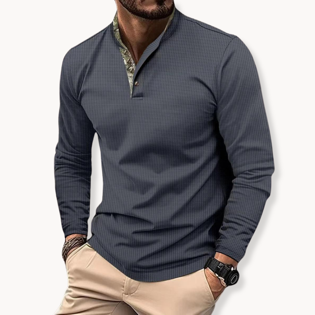 Vale | Long Sleeve Polo