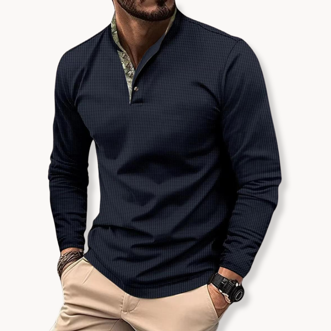 Vale | Long Sleeve Polo