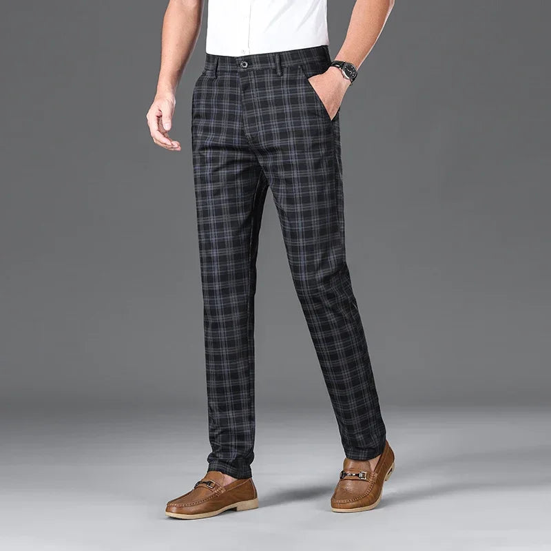 Preston Check Trousers