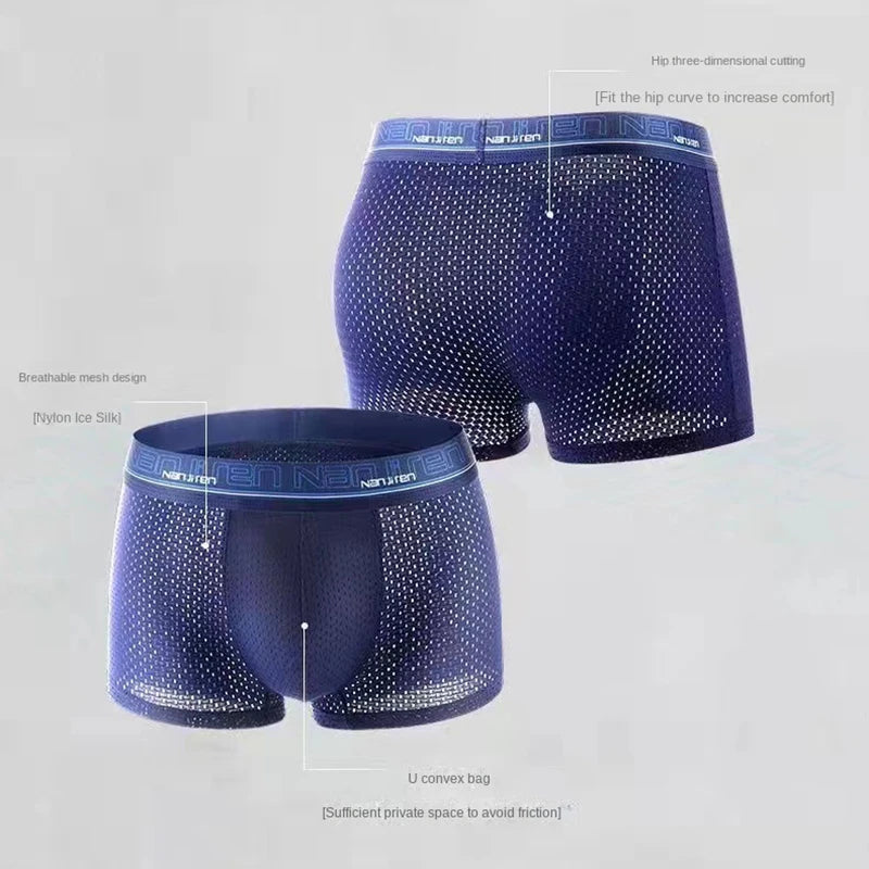 Luvince | 4-Pack Ultra Breathable Boxer Shorts