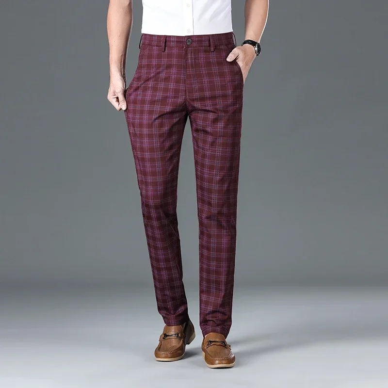 Preston Check Trousers