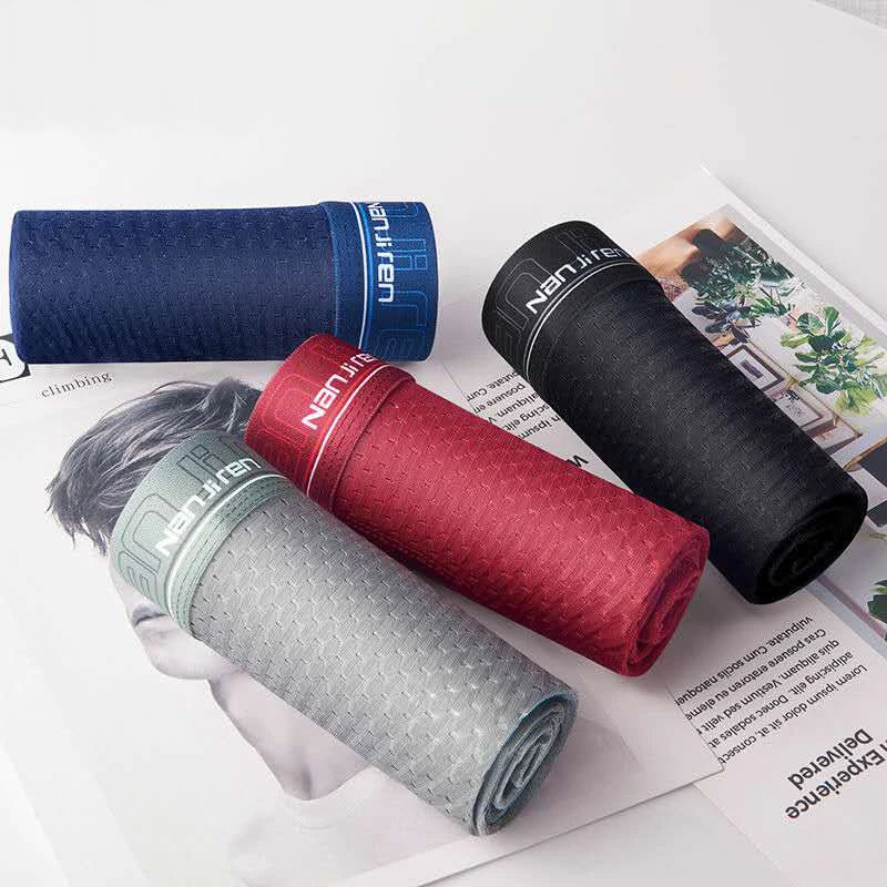 Luvince | 4-Pack Ultra Breathable Boxer Shorts