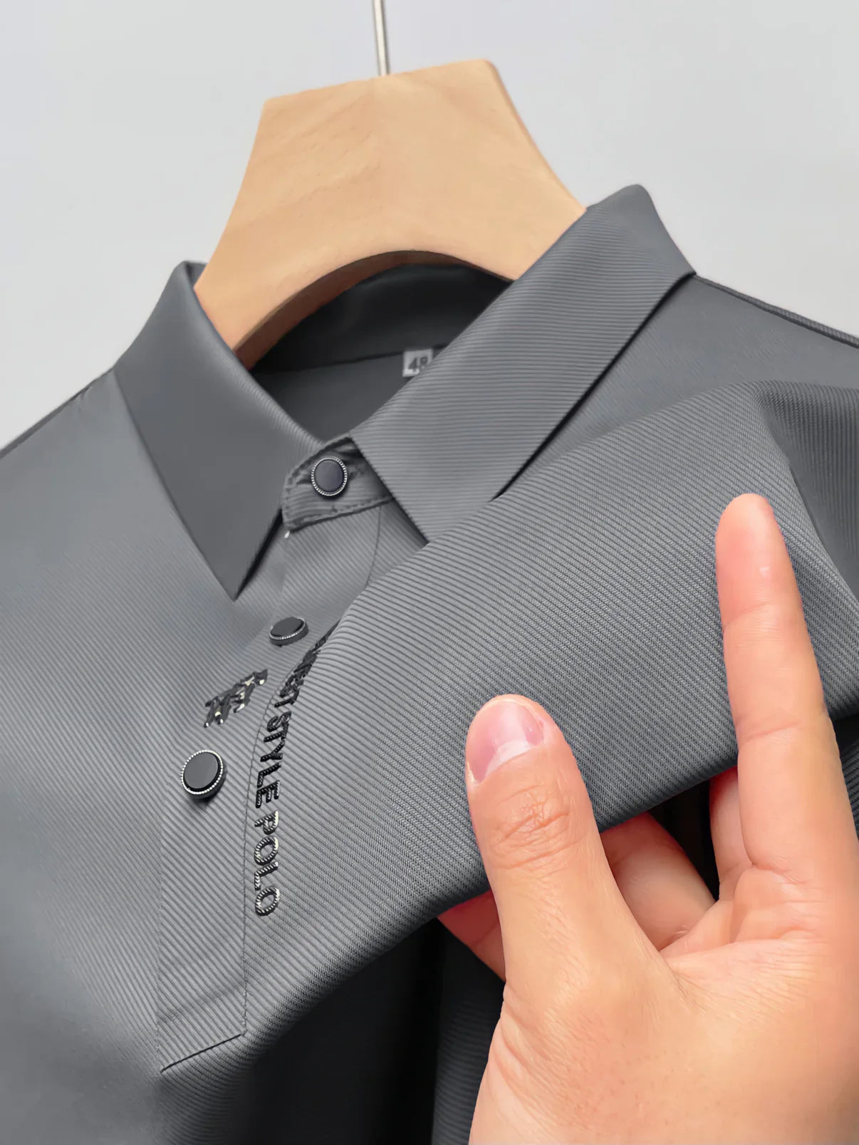 Vesper| Wrinkle-Free Muscle Fit Polo Shirt