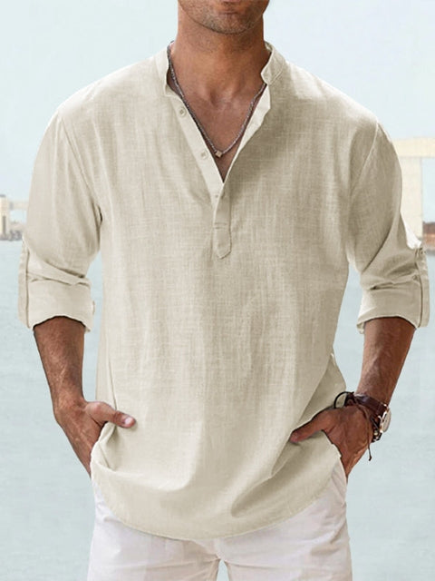 Lennard™ Linen Blend Henley