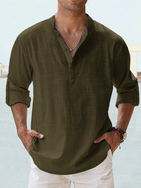 Lennard™ Linen Blend Henley