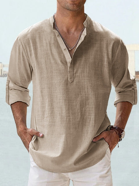 Lennard™ Linen Blend Henley