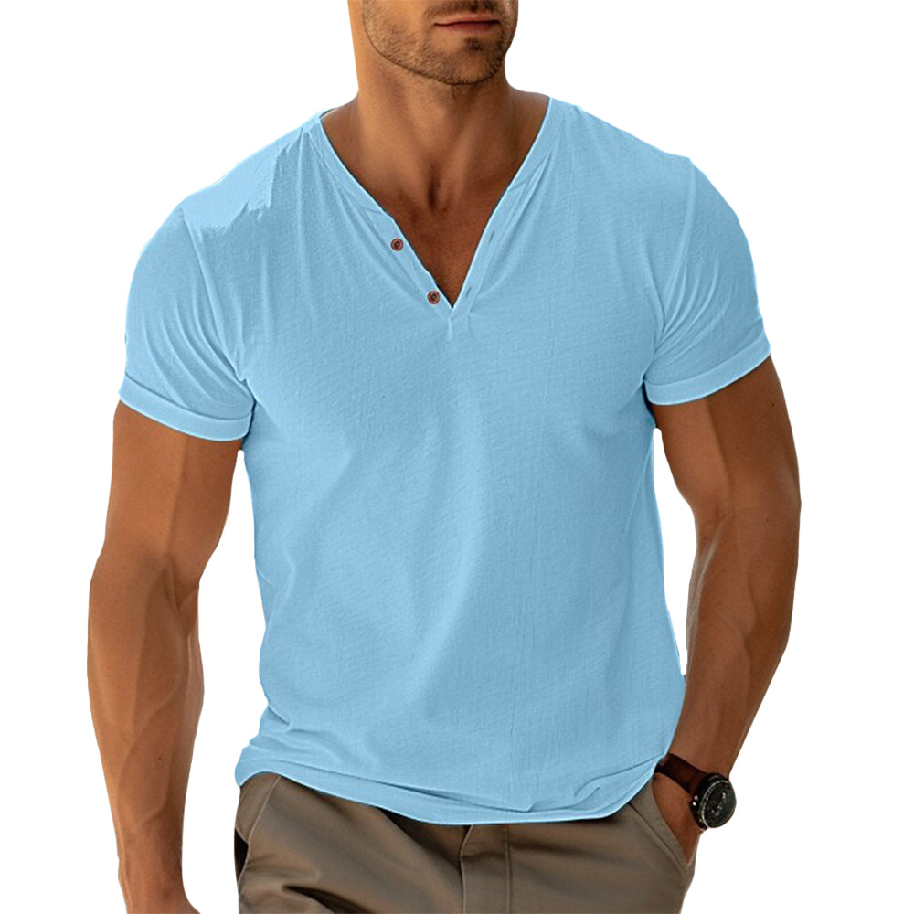 Ashton Henley Tee | Luvince