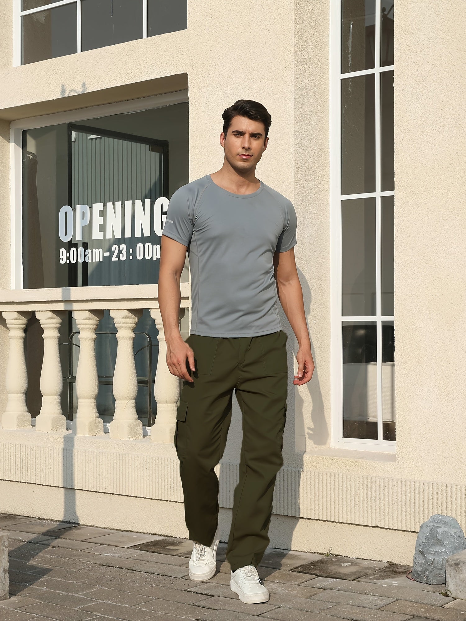 Rover™️ - Loose Fit Cargo Pants with Multi-Pockets for Men, Ideal for Outdoor, Fishing & Jogging