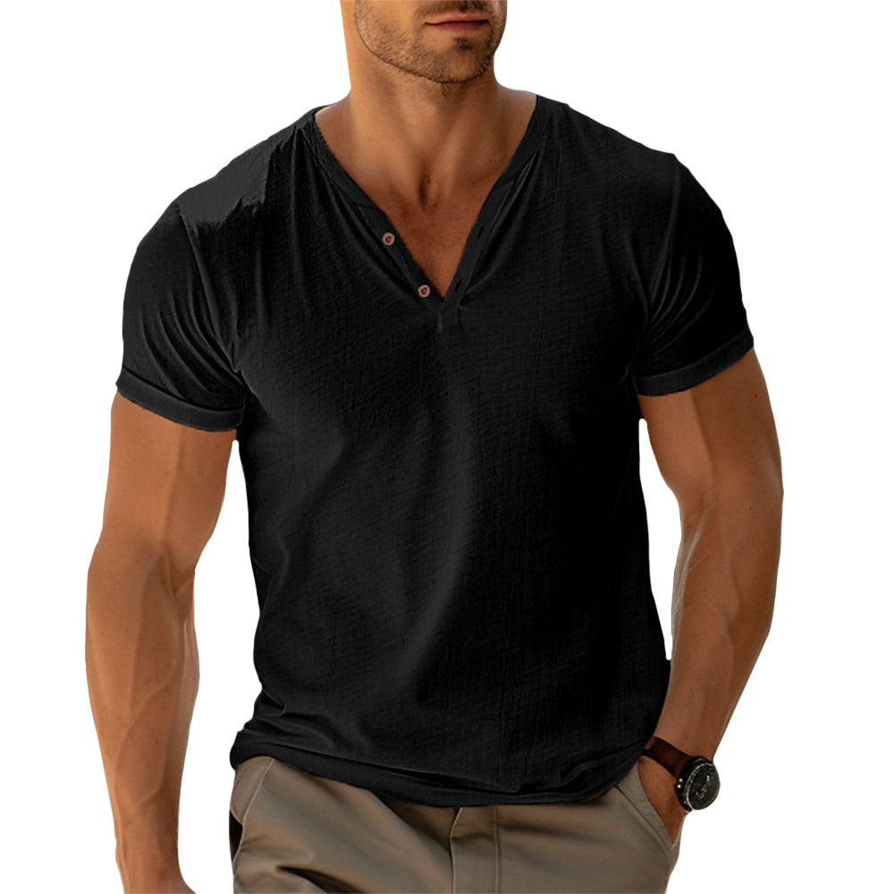 Ashton Henley Tee | Luvince