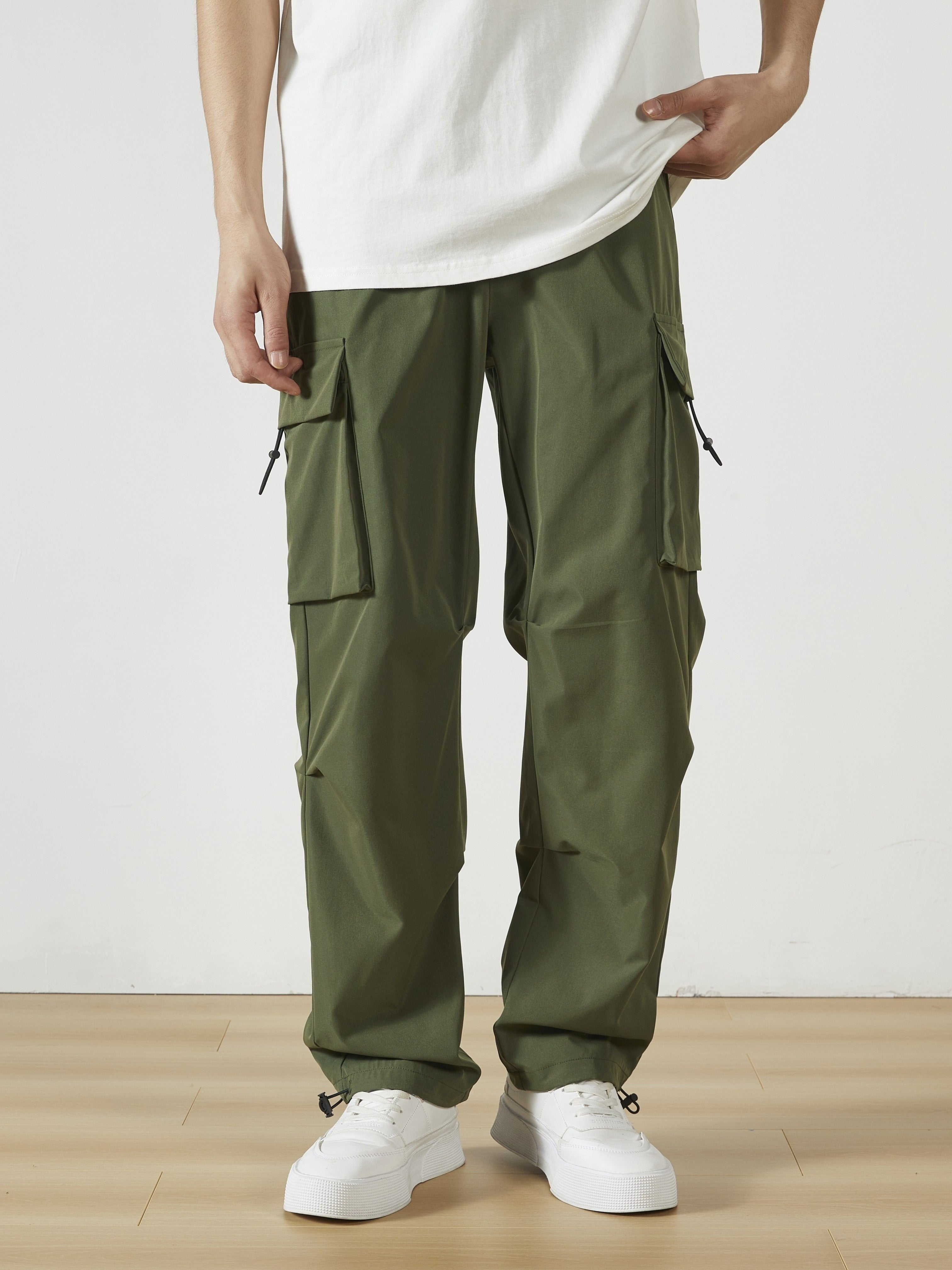 Trail™️ - Straight-Leg Cargo Pants with Flap Pockets for Men, Outdoor Streetstyle