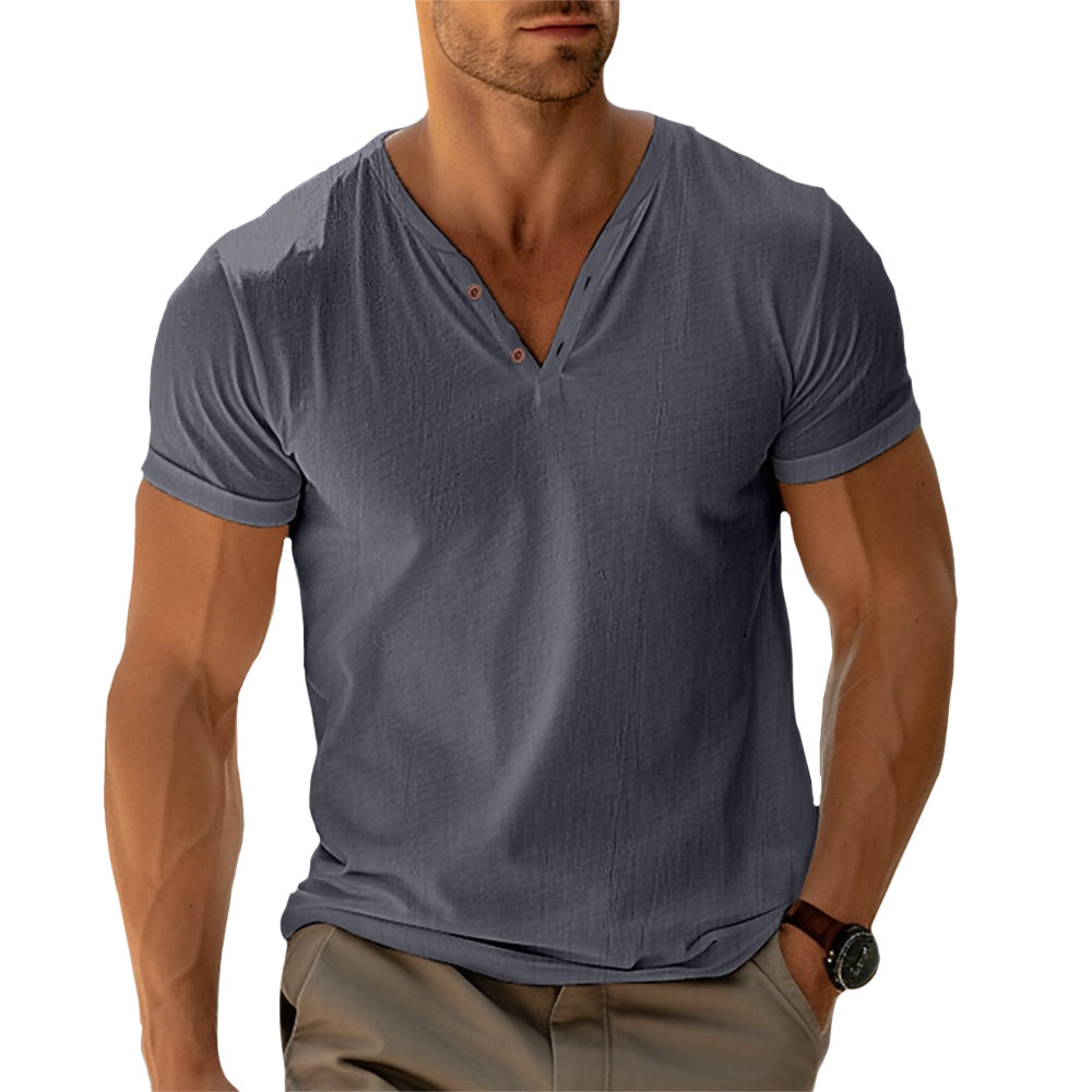 Ashton Henley Tee | Luvince