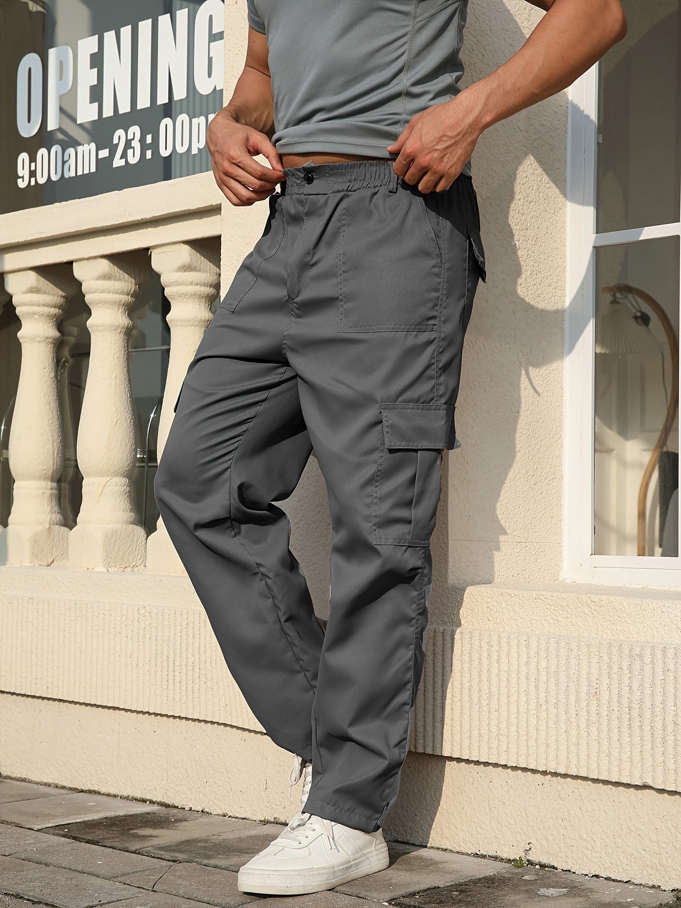 Rover™️ - Loose Fit Cargo Pants with Multi-Pockets for Men, Ideal for Outdoor, Fishing & Jogging