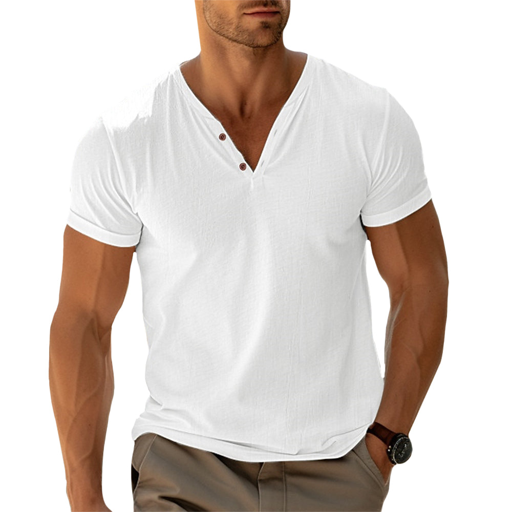 Ashton Henley Tee | Luvince