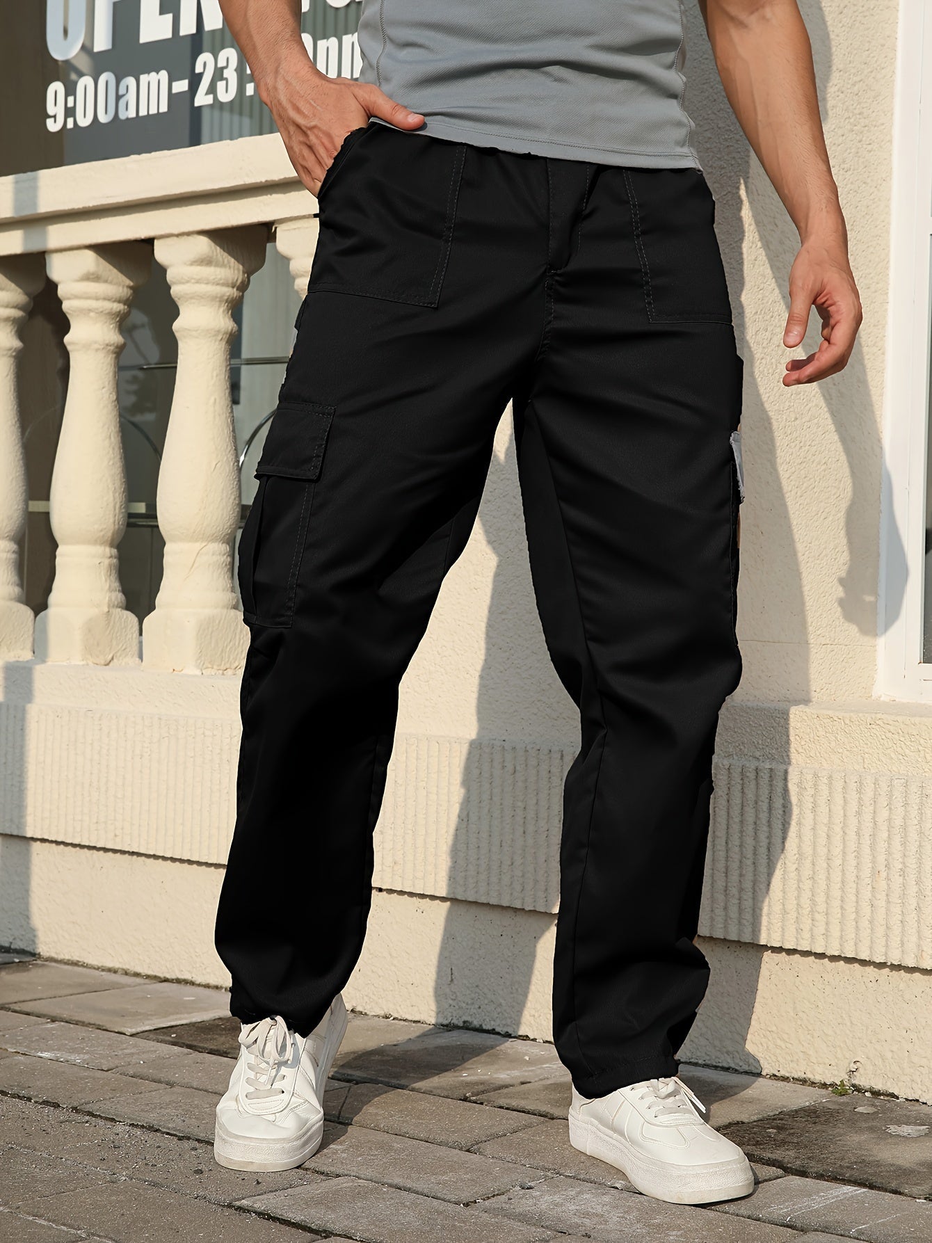 Rover™️ - Loose Fit Cargo Pants with Multi-Pockets for Men, Ideal for Outdoor, Fishing & Jogging