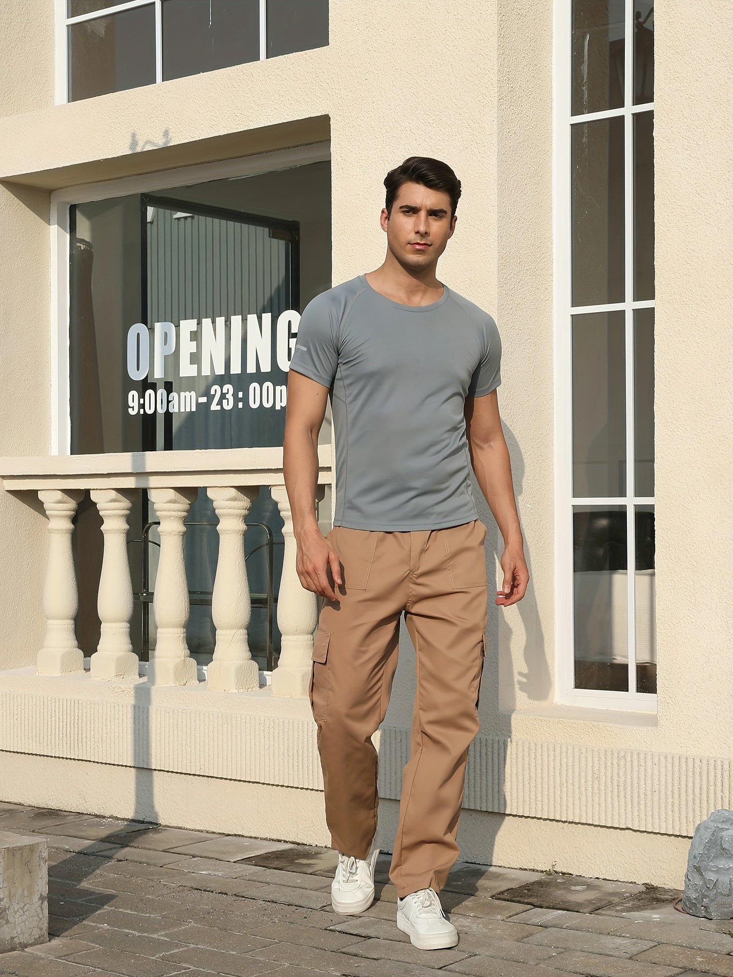 Rover™️ - Loose Fit Cargo Pants with Multi-Pockets for Men, Ideal for Outdoor, Fishing & Jogging