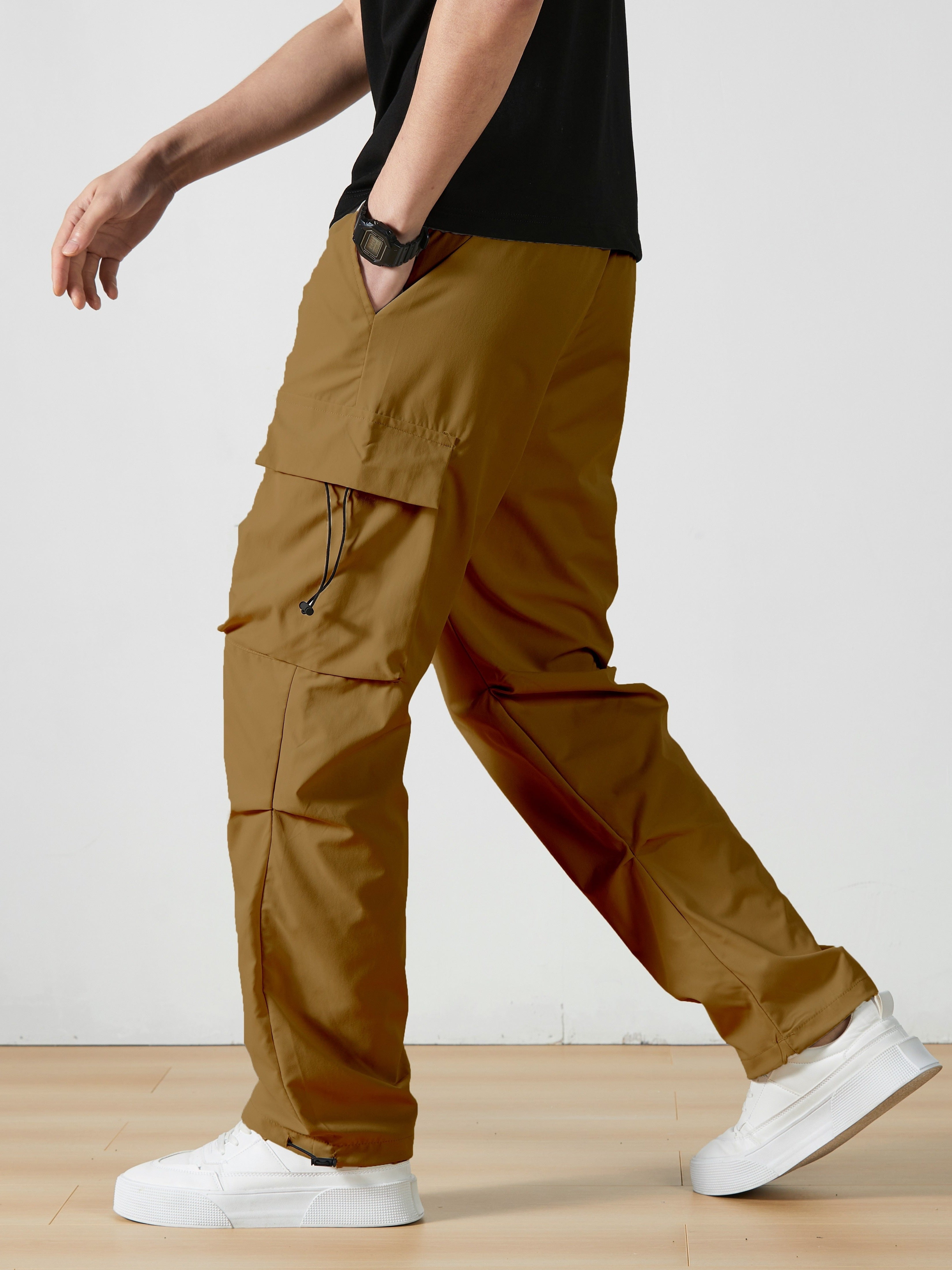 Trail™️ - Straight-Leg Cargo Pants with Flap Pockets for Men, Outdoor Streetstyle