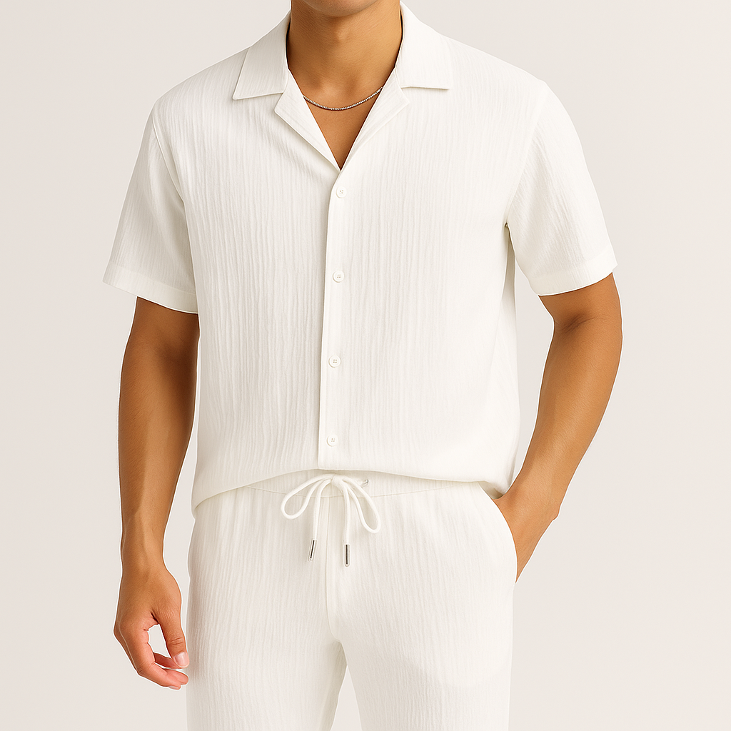 Riviera Relaxed Linen Set