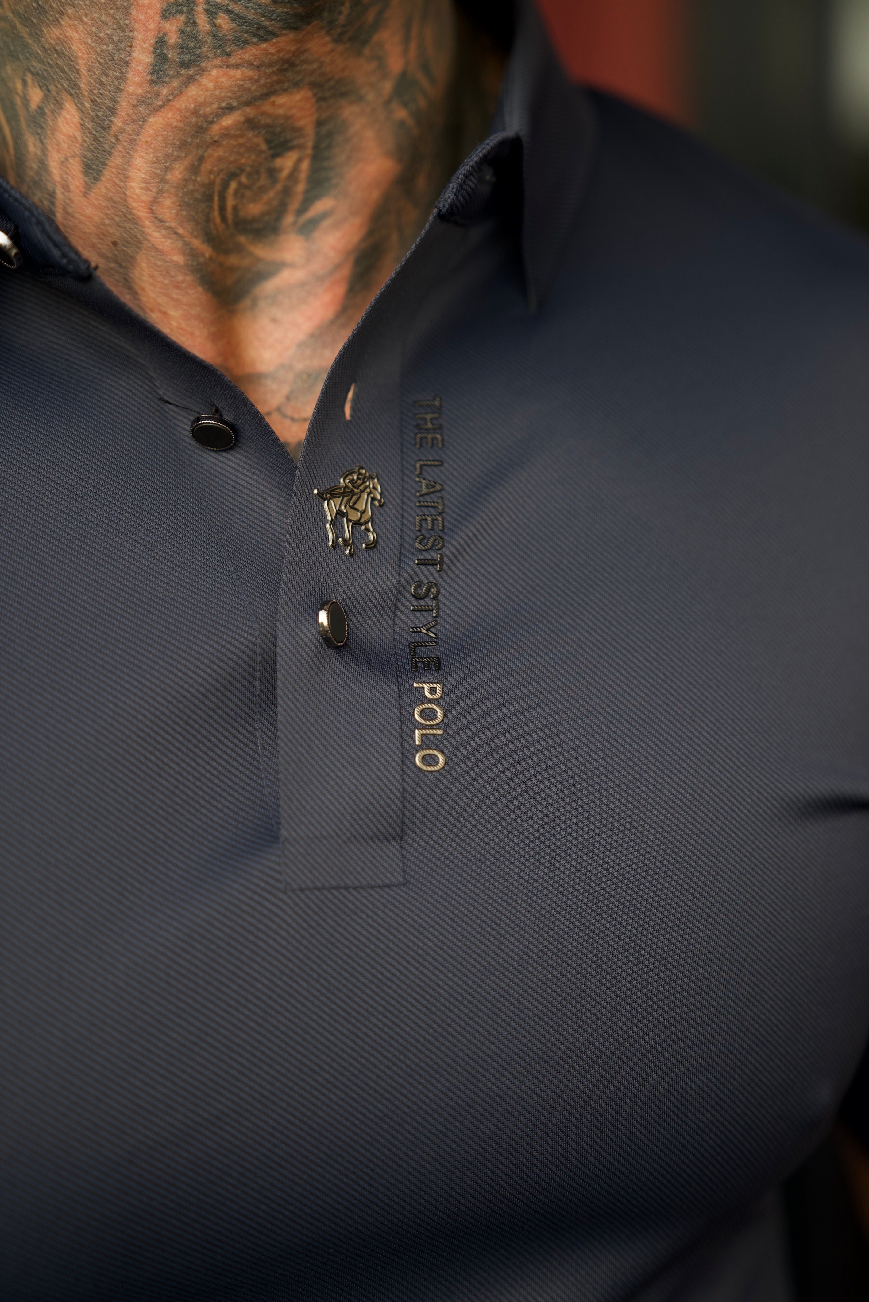 Vesper|  Wrinkle-Free Muscle Fit Polo Shirt