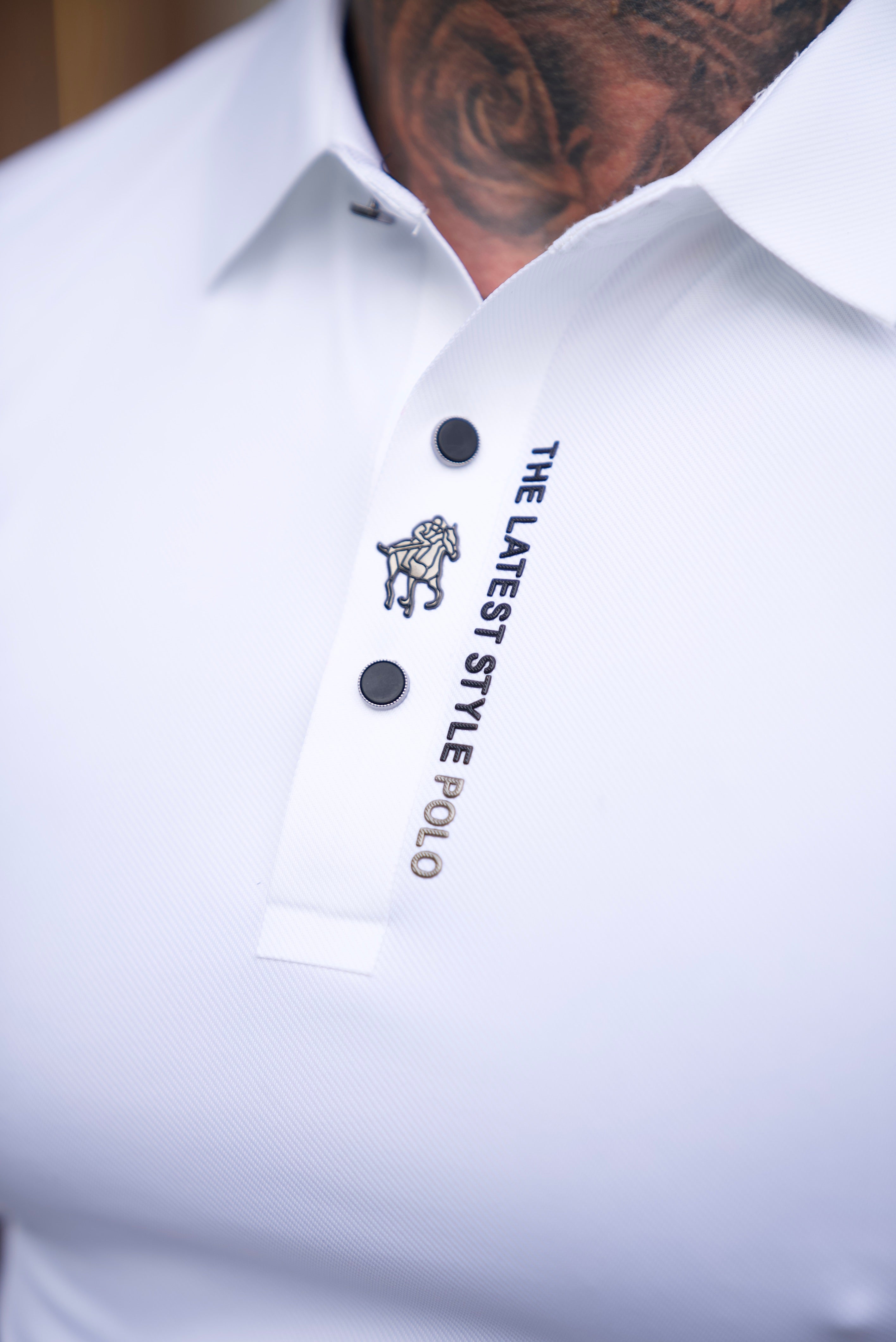 Vesper|  Wrinkle-Free Muscle Fit Polo Shirt
