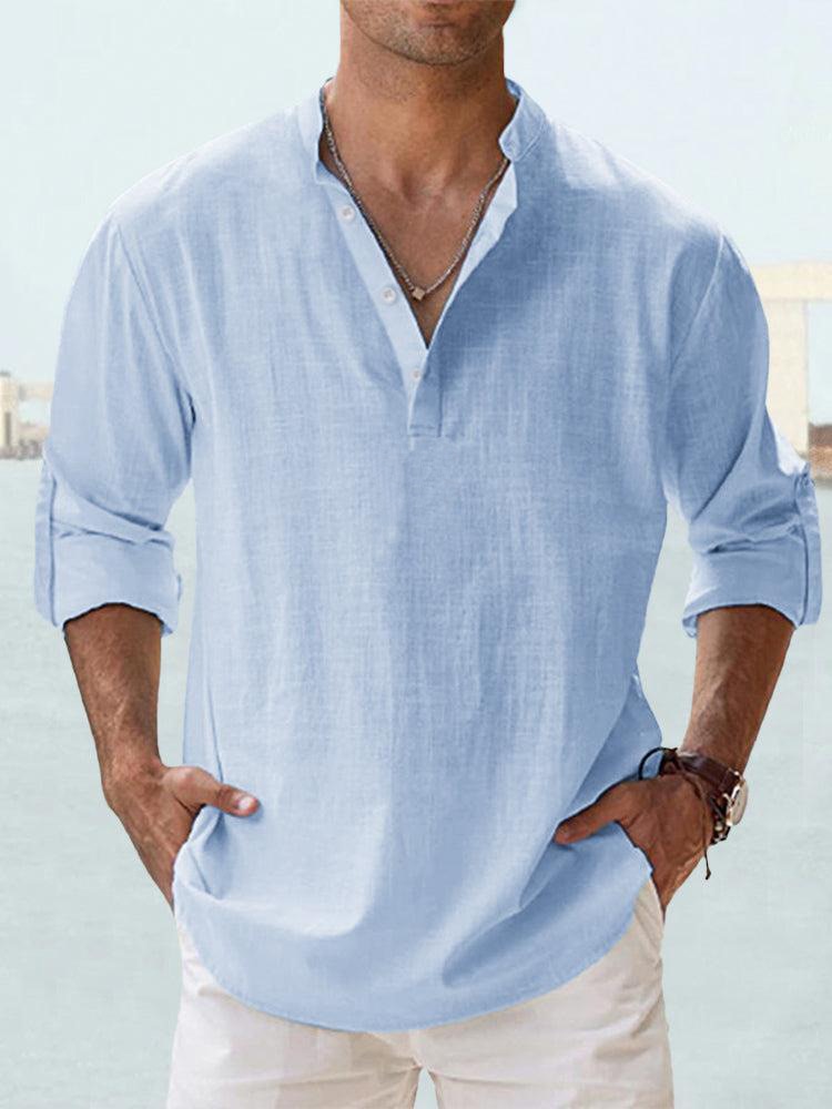 Lennard™ Linen Blend Henley