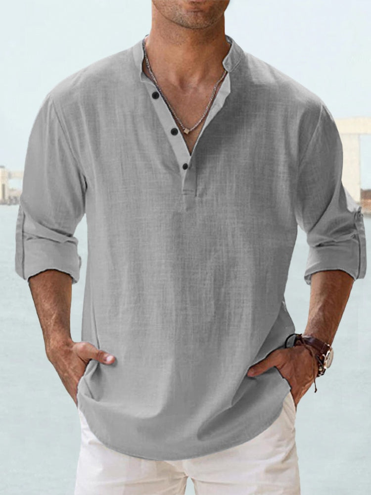 Lennard™ Linen Blend Henley