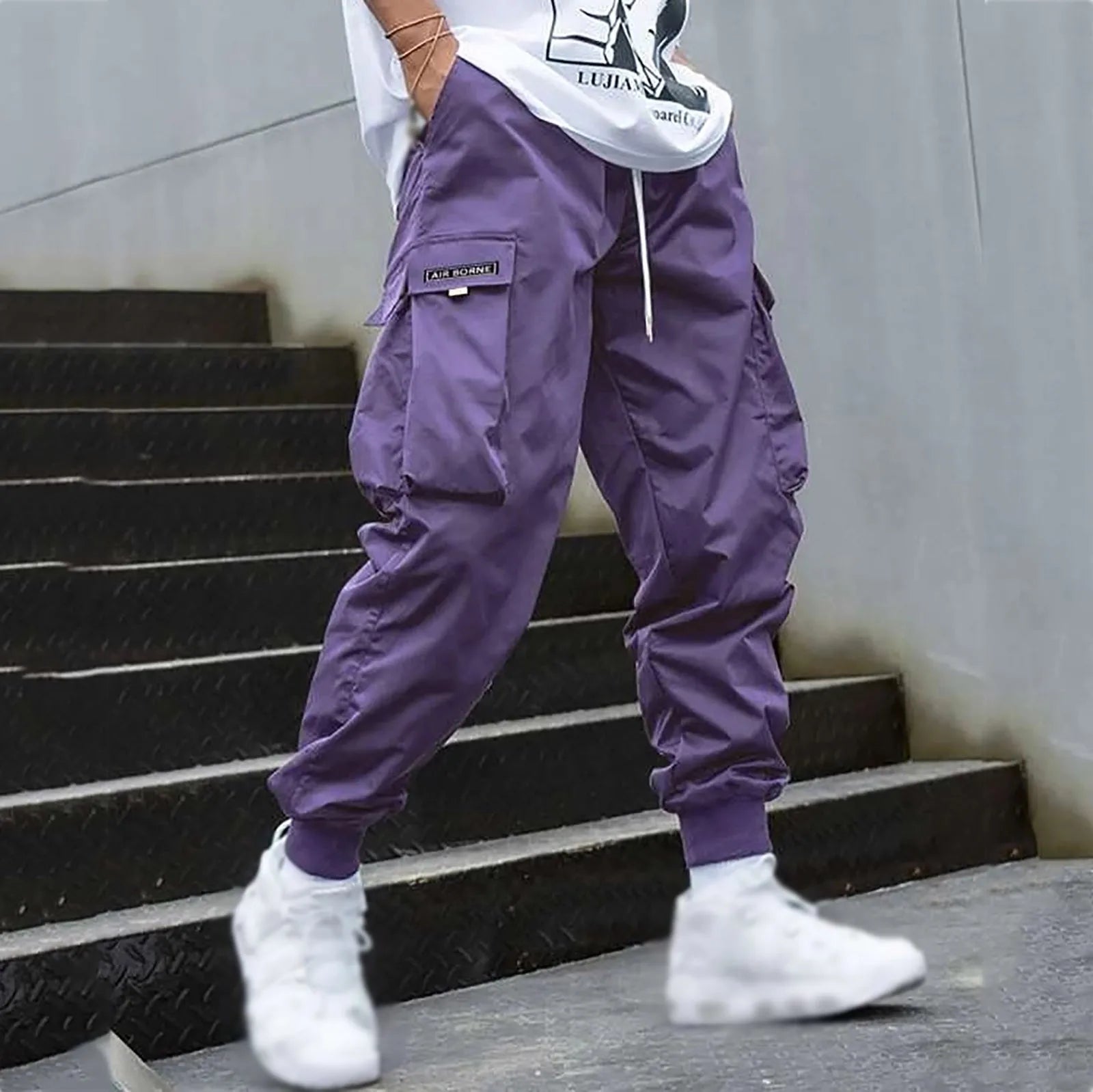 Frenky™️ - Cargo Joggers with Ankle-Length Design