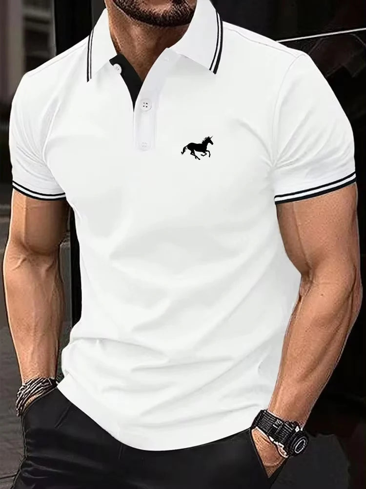 Vincent™ Classic Short-Sleeved Polo Shirt