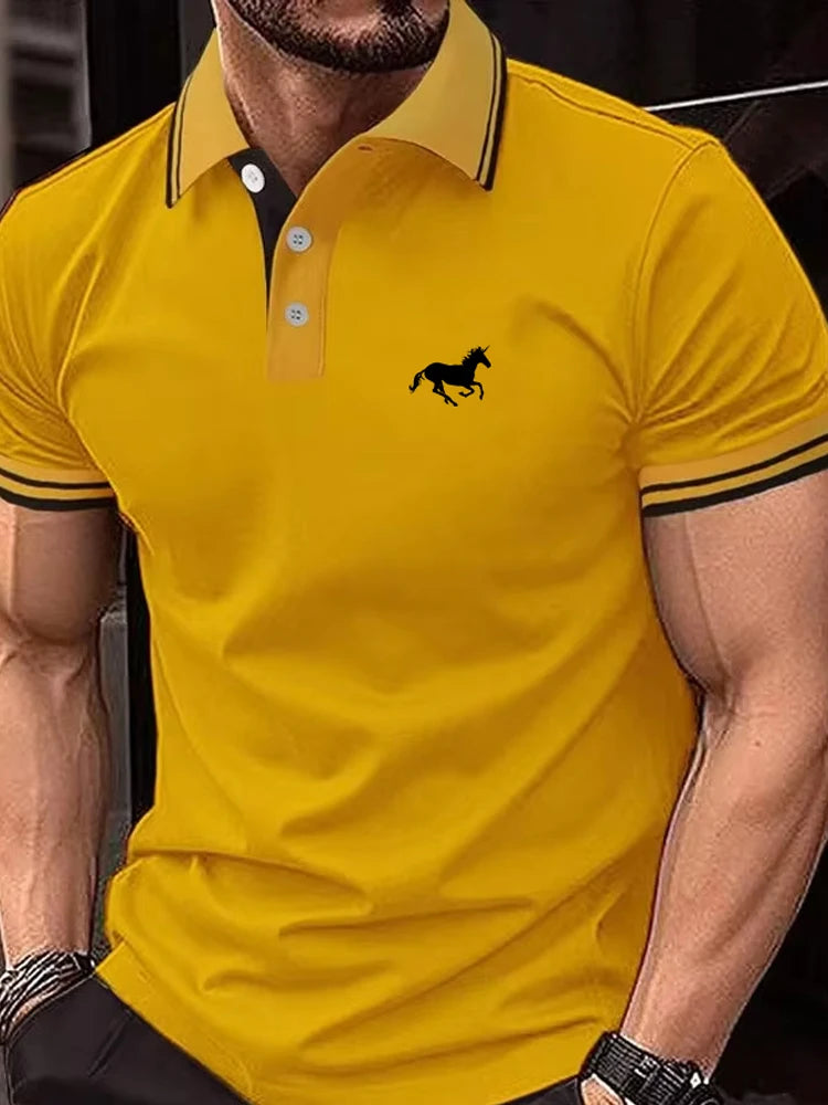 Vincent™ Classic Short-Sleeved Polo Shirt