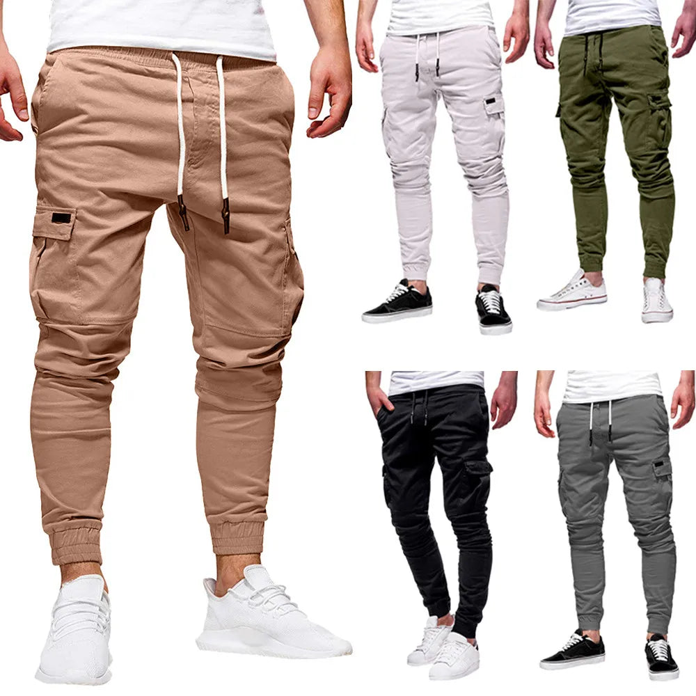 Leo™️ - Casual Harem Joggers with Large Pockets for Men