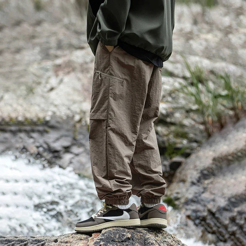 Ethan - 2024 Waterproof Nylon Cargo Pants with Multi-Pockets