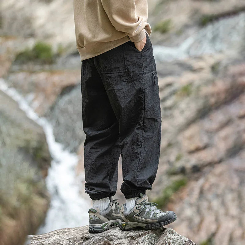 Ethan - 2024 Waterproof Nylon Cargo Pants with Multi-Pockets