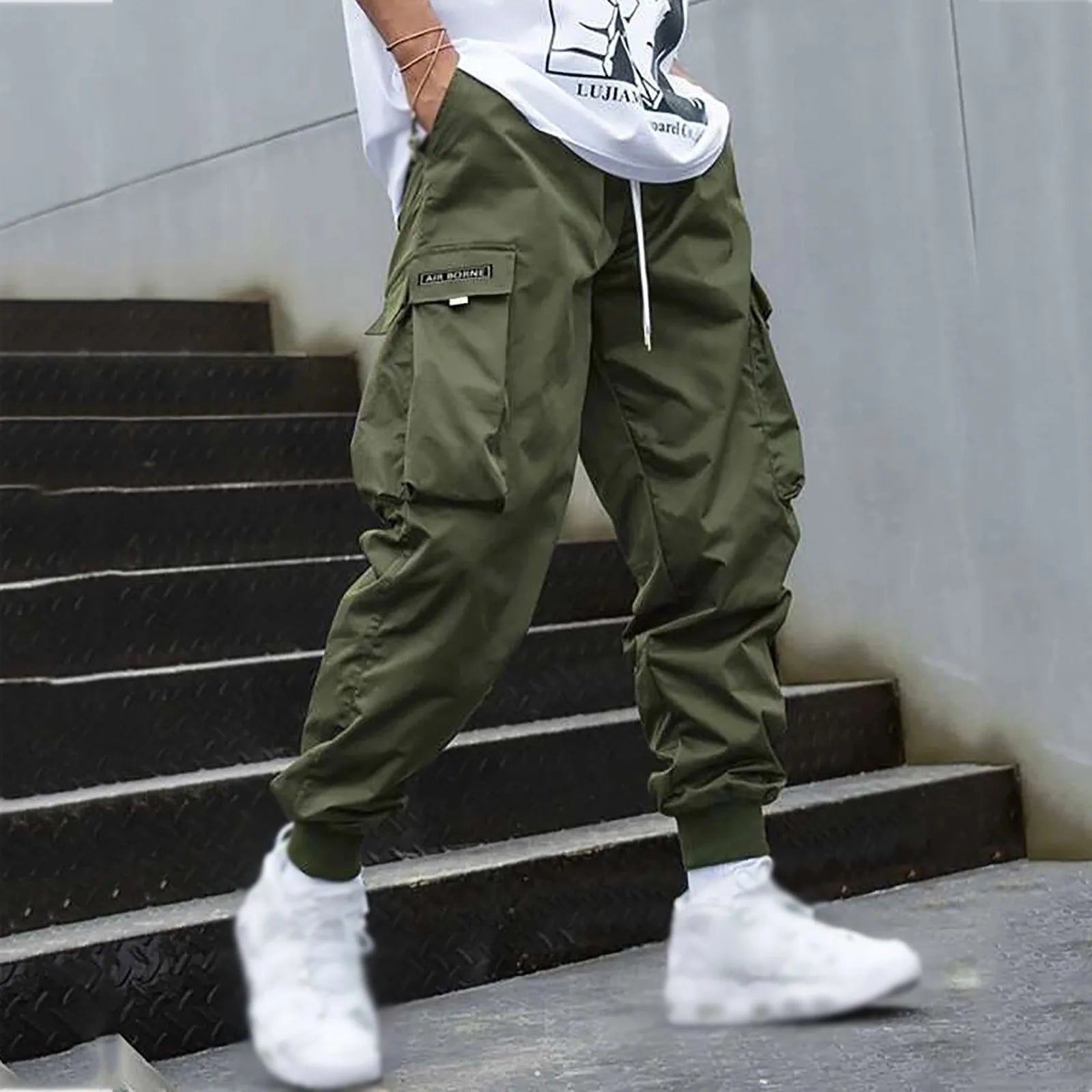 Frenky™️ - Cargo Joggers with Ankle-Length Design