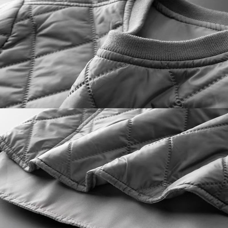 Autumn Winter Men's Two-piece Set O-neck Pullover Cotton Coat Pants Men Pajamas Geometric Patter Warm Thicke Suit Male  Outfits
