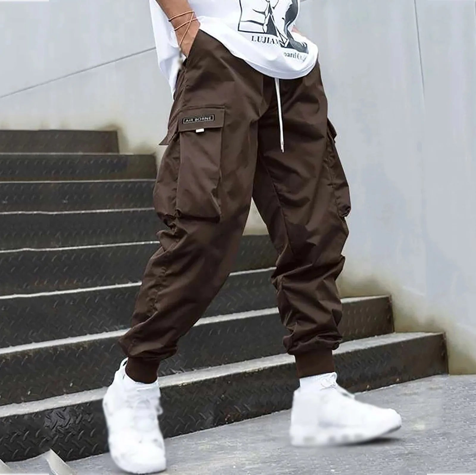 Frenky™️ - Cargo Joggers with Ankle-Length Design