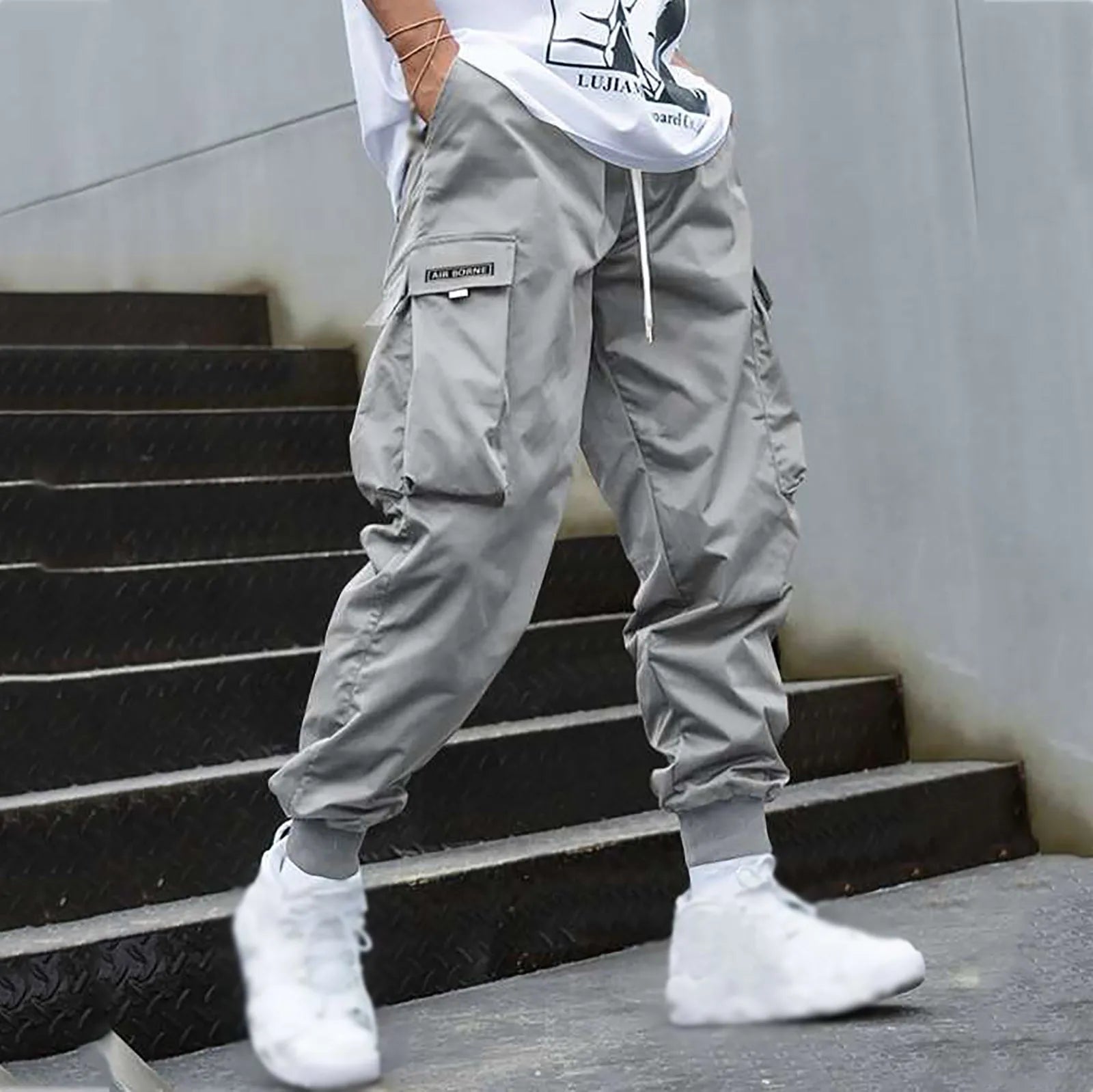 Frenky™️ - Cargo Joggers with Ankle-Length Design