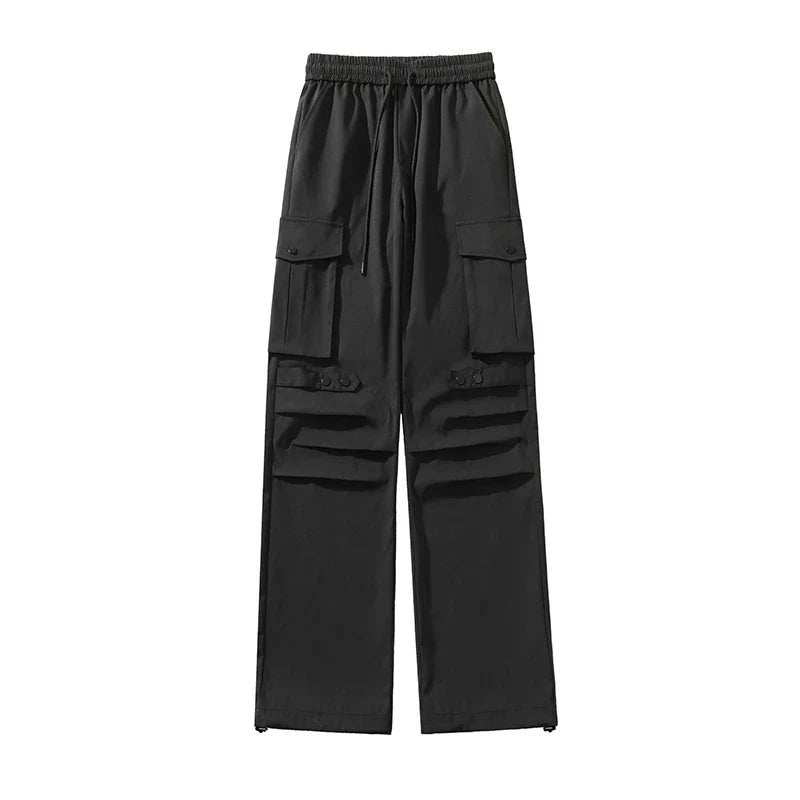 Aero™️ - Lightweight Waterproof Cargo Pants with Side Pockets for Men, Baggy Straight-Leg Hip-Hop Style