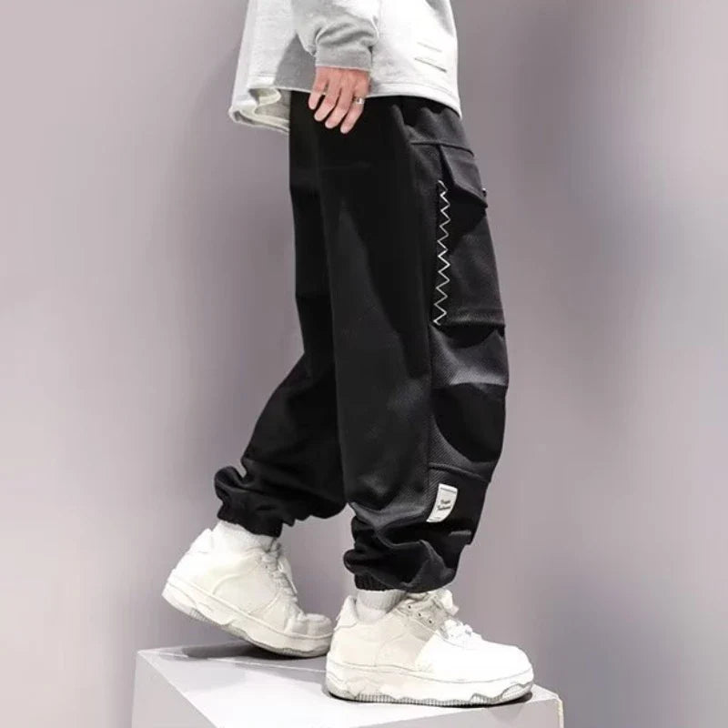 Jett™️ - Oversized Korean Streetwear Cargo Joggers