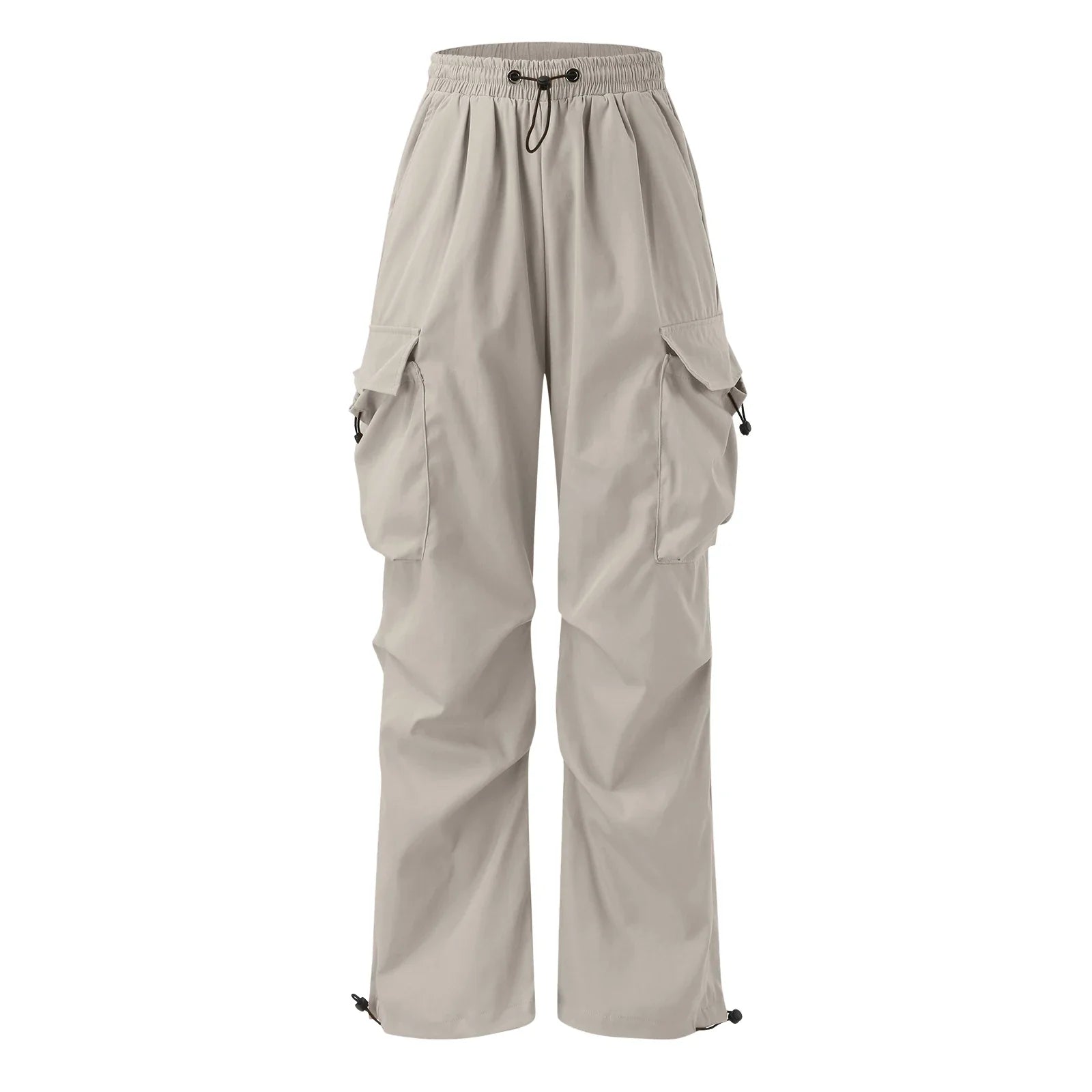 Kade™️ - Oversized Parachute Cargo Pants with Wide Legs