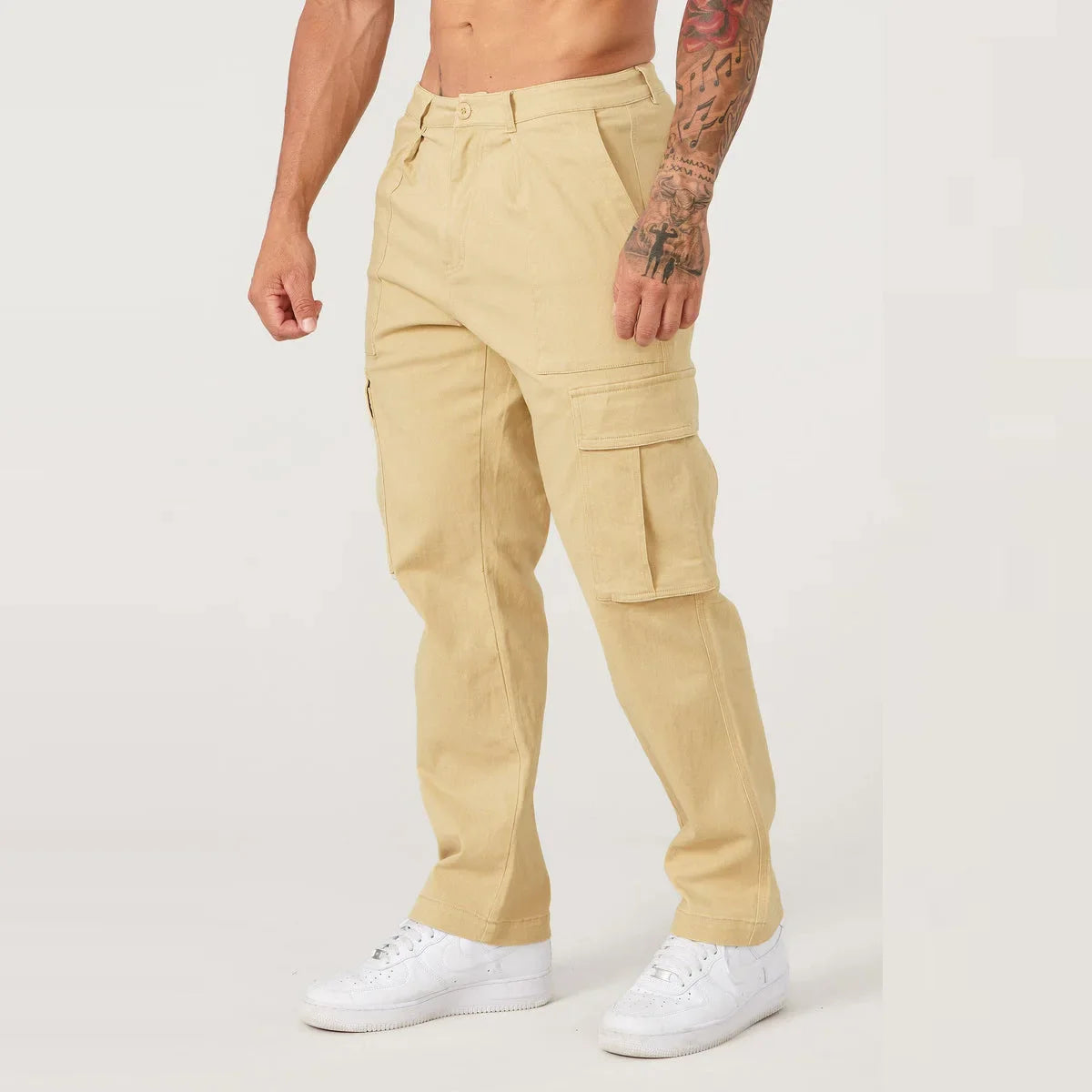 Pulse™️ - Quick-Dry Bodybuilding Cargo Joggers for Men, Breathable Gym & Fitness Pants