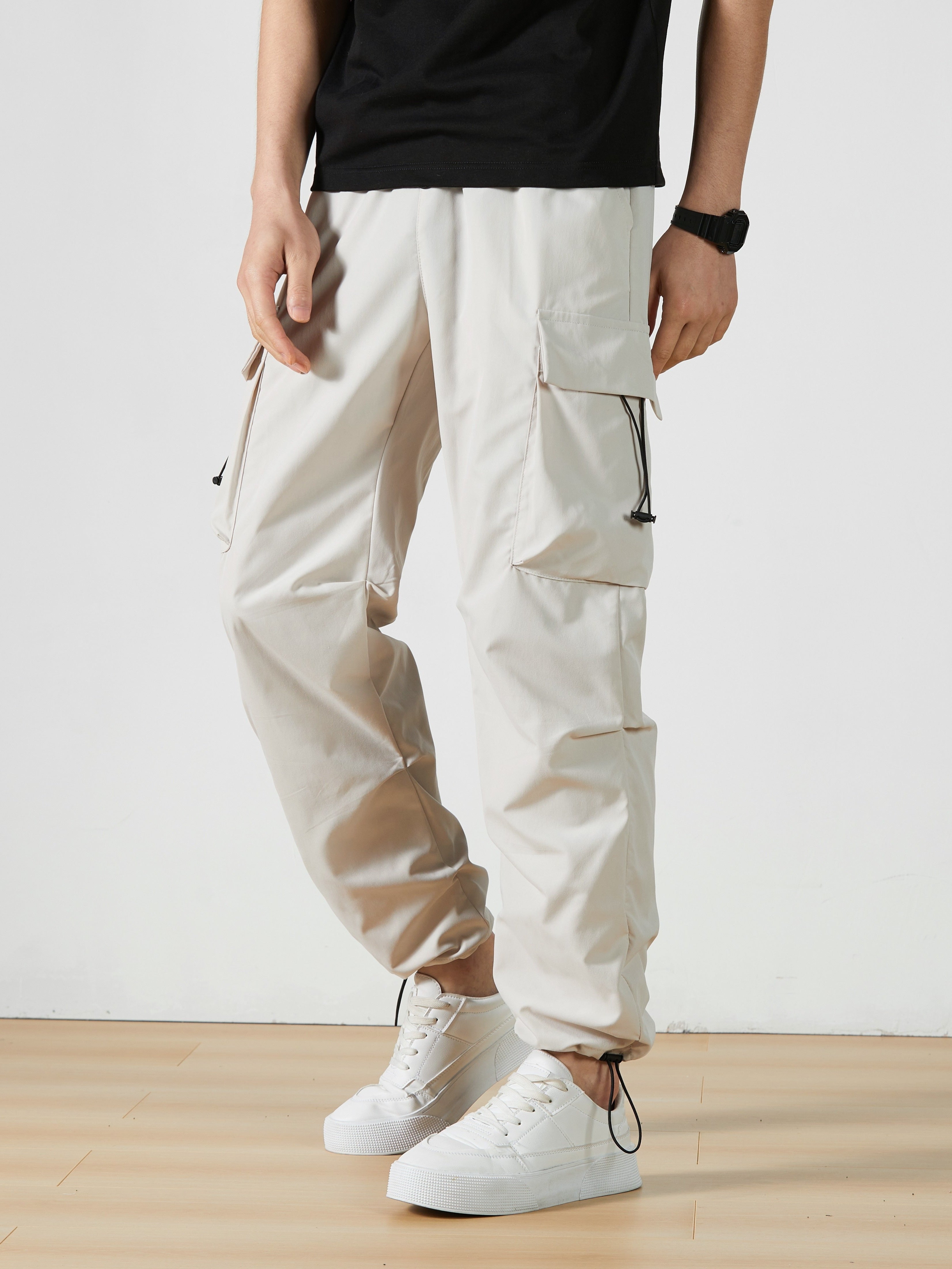 Trail™️ - Straight-Leg Cargo Pants with Flap Pockets for Men, Outdoor Streetstyle