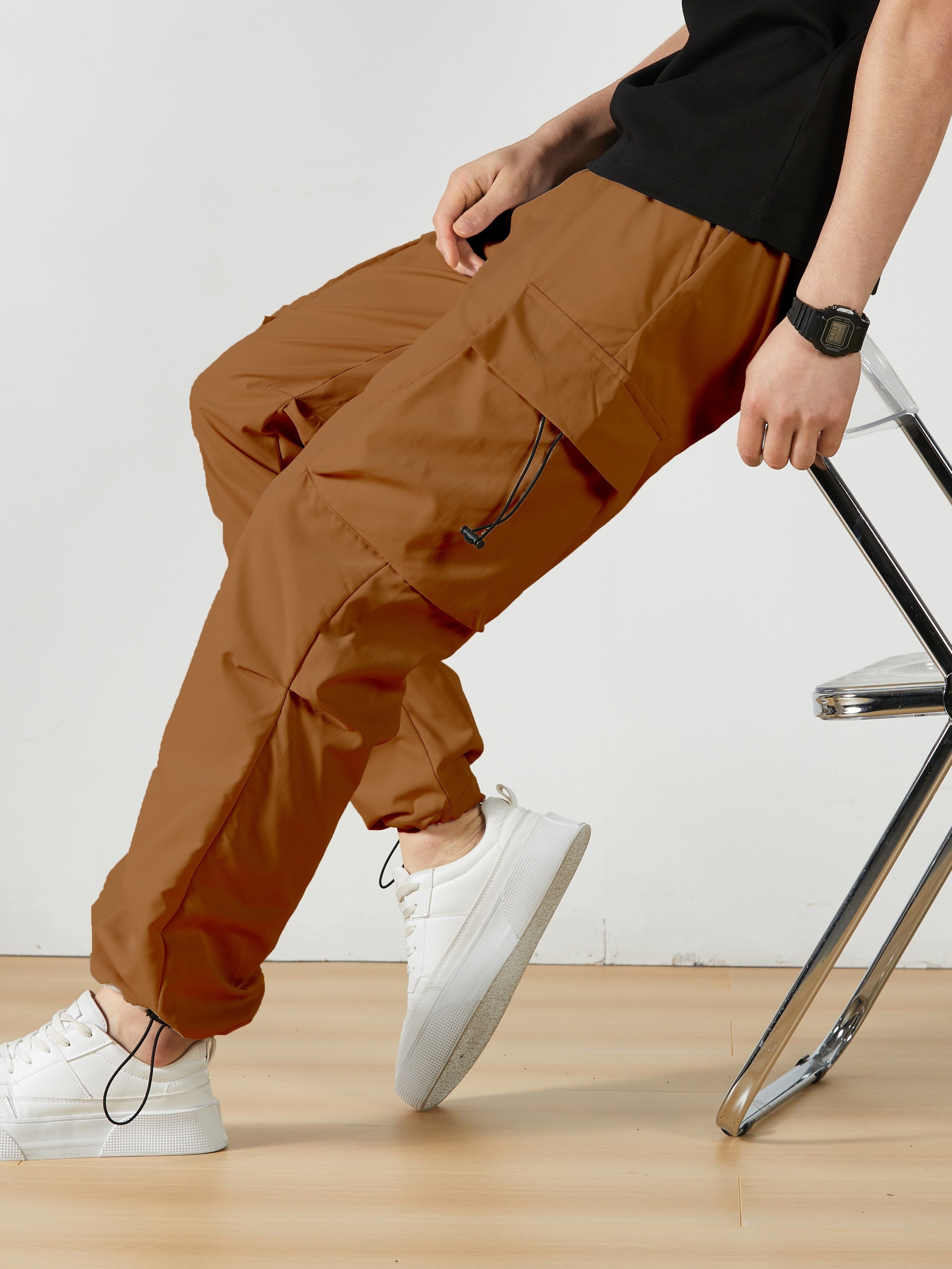 Trail™️ - Straight-Leg Cargo Pants with Flap Pockets for Men, Outdoor Streetstyle