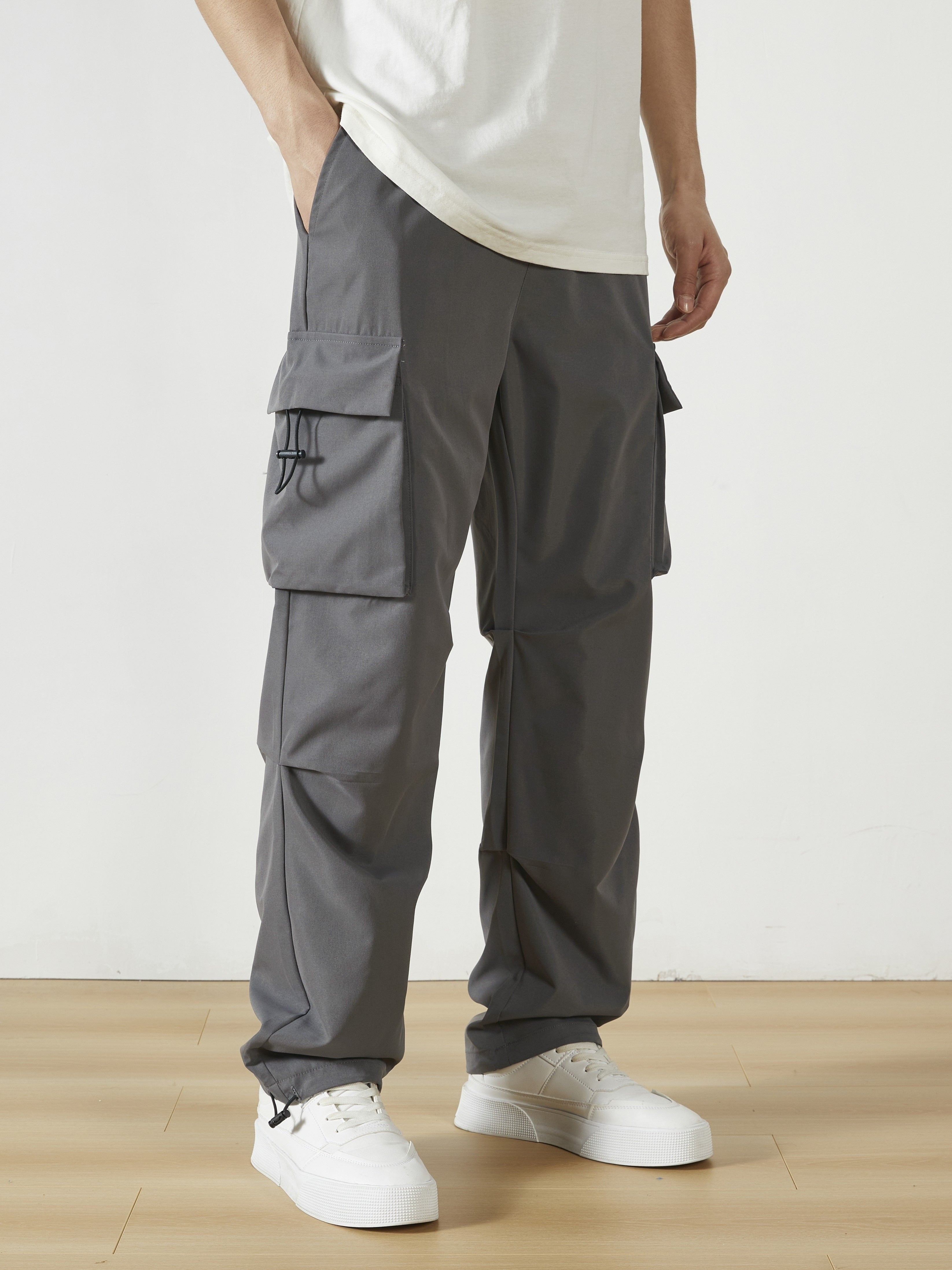 Trail™️ - Straight-Leg Cargo Pants with Flap Pockets for Men, Outdoor Streetstyle