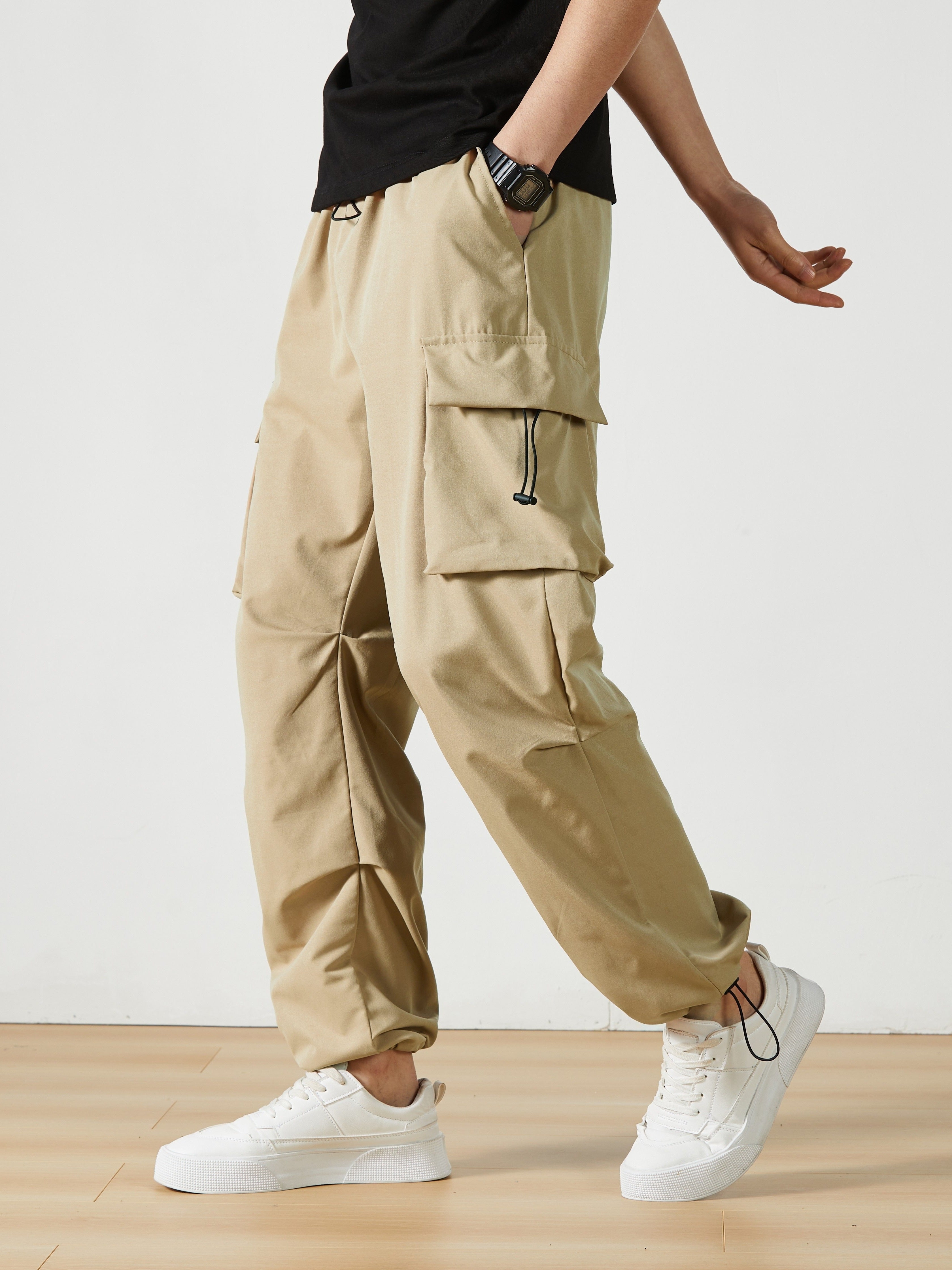 Trail™️ - Straight-Leg Cargo Pants with Flap Pockets for Men, Outdoor Streetstyle