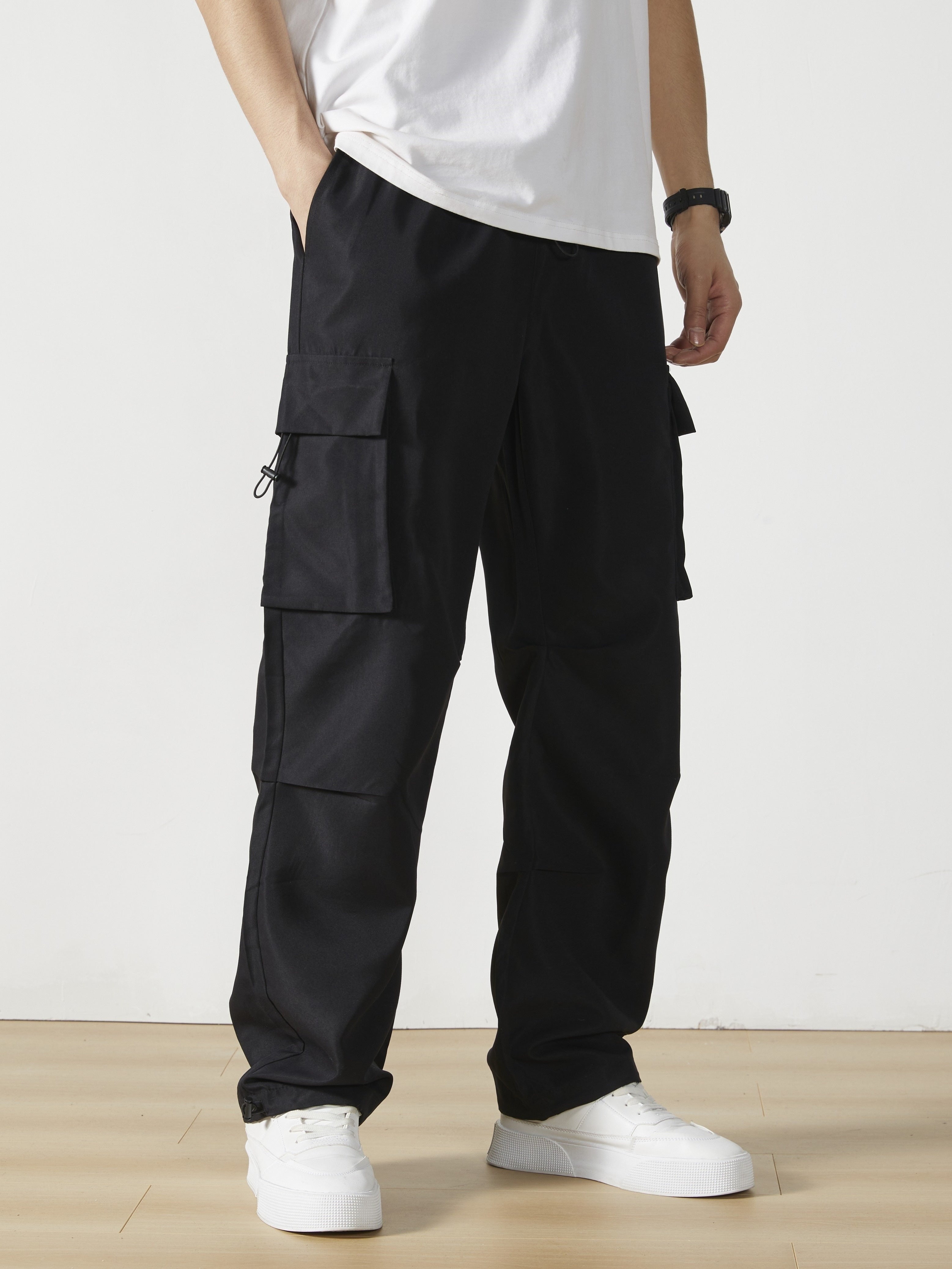 Trail™️ - Straight-Leg Cargo Pants with Flap Pockets for Men, Outdoor Streetstyle